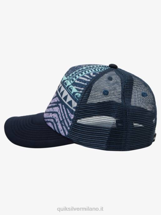 esso Quiksilver uomini cappello da camionista poiana coop cancello di ferro HTZR1052