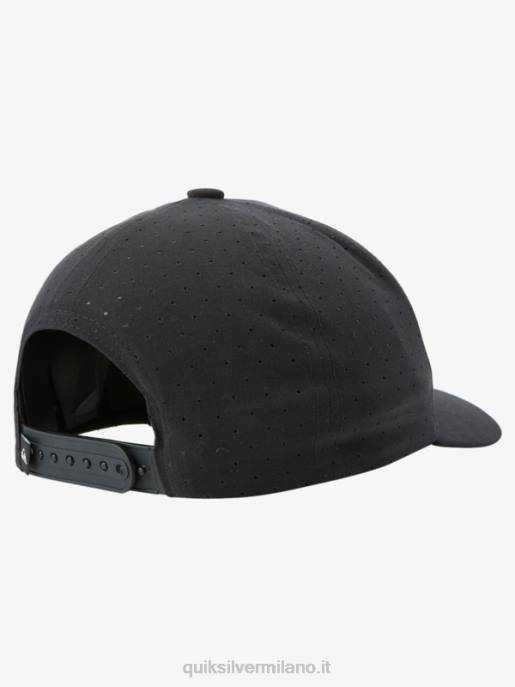 esso Quiksilver uomini cappello da camionista stinger nero HTZR1685