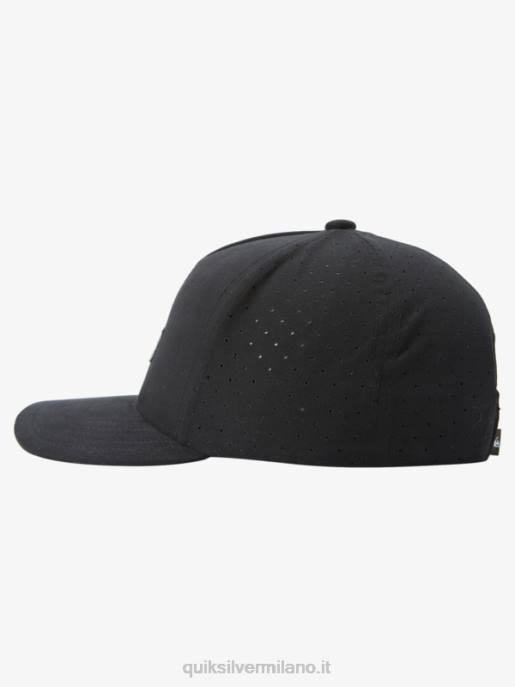 esso Quiksilver uomini cappello da camionista stinger nero HTZR1685