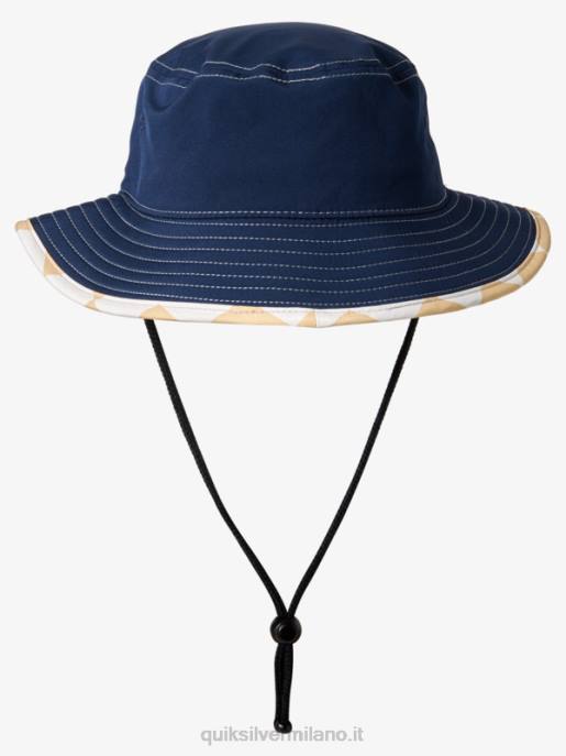 esso Quiksilver uomini cappello da sole boonie originale blazer blu scuro HTZR932