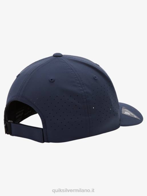 esso Quiksilver uomini cappello flexfit adattato insegne blu HTZR805