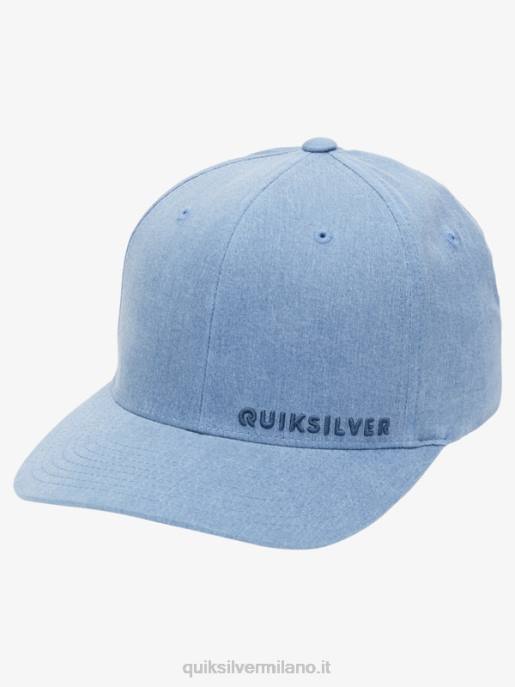 esso Quiksilver uomini cappello flexfit con fodero laterale blazer blu scuro HTZR1654