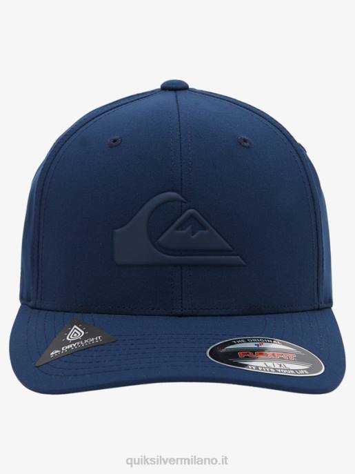 esso Quiksilver uomini cappello flexifit amplificato blazer blu scuro HTZR944