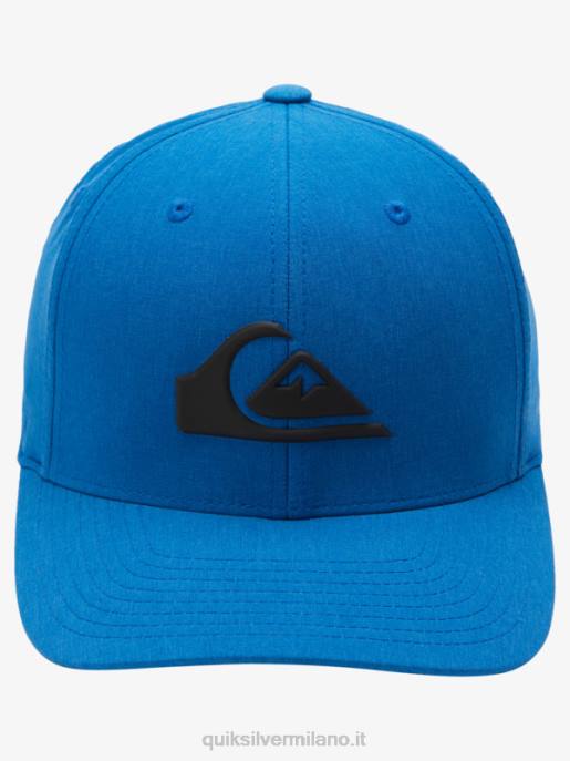esso Quiksilver uomini cappello flexifit amplificato boccaglio blu erica HTZR945