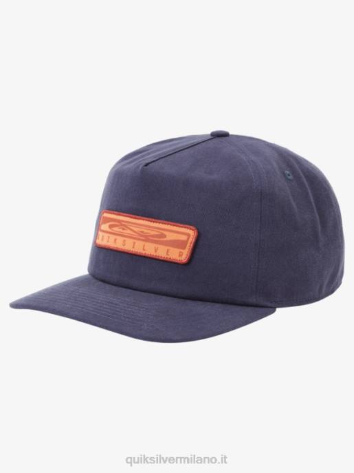esso Quiksilver uomini cappello snapback Wheeler blazer blu scuro HTZR694
