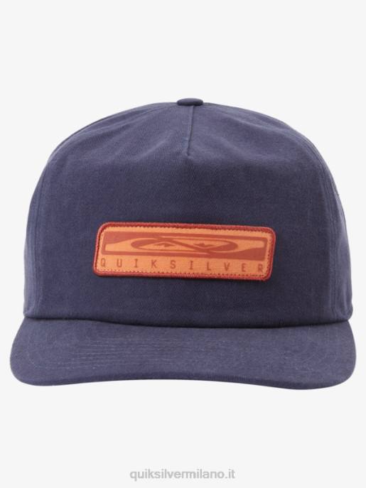 esso Quiksilver uomini cappello snapback Wheeler blazer blu scuro HTZR694