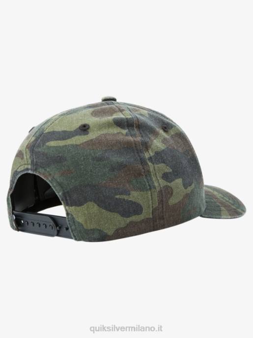 esso Quiksilver uomini cappello snapback america con messa a terra mimetico HTZR796