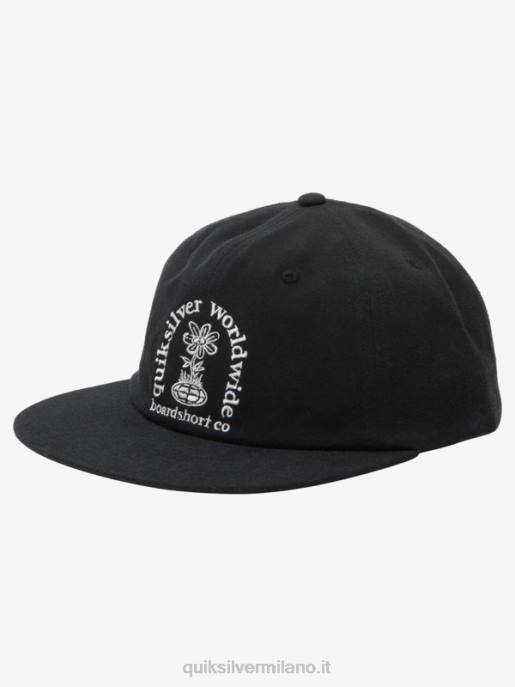 esso Quiksilver uomini cappello snapback della fortuna nero HTZR548