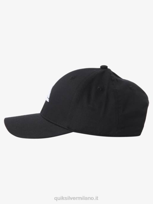 esso Quiksilver uomini cappello snapback di decenni nero HTZR1080