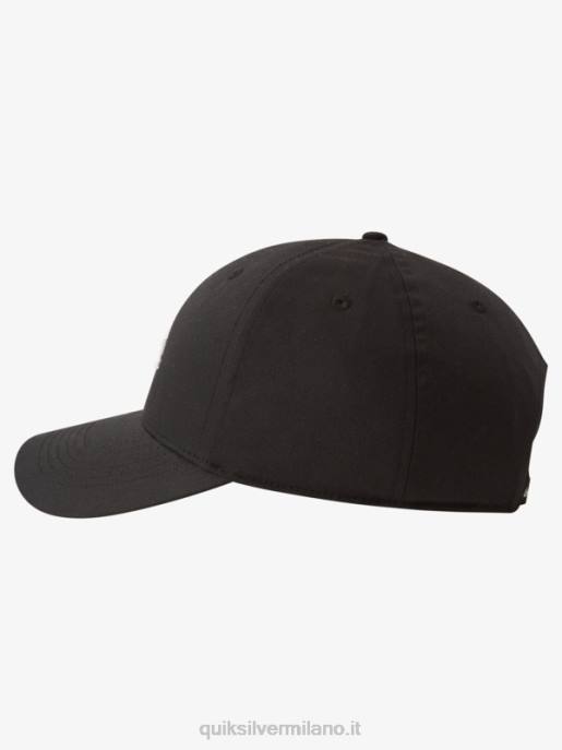 esso Quiksilver uomini cappello snapback di decenni nero HTZR1080