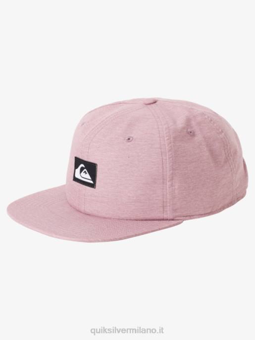 esso Quiksilver uomini cappello snapback dollaro d'argento erica scura dell'orchidea HTZR1666