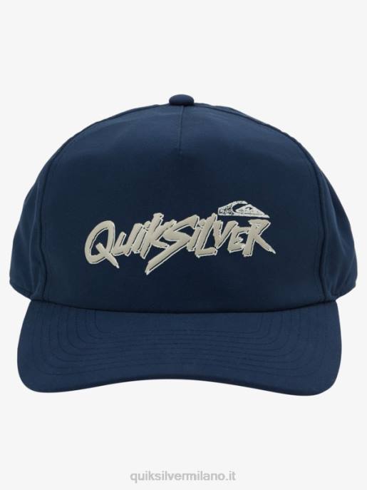 esso Quiksilver uomini cappello snapback firmato marina di mezzanotte HTZR1094