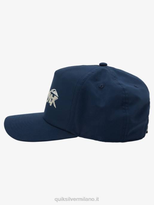 esso Quiksilver uomini cappello snapback firmato marina di mezzanotte HTZR1094