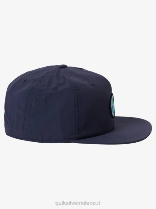 esso Quiksilver uomini cappello snapback idro intelligente blazer blu scuro HTZR1701