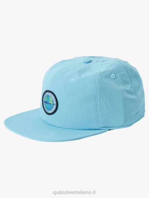 esso Quiksilver uomini cappello snapback idro intelligente blu delfinio HTZR1700