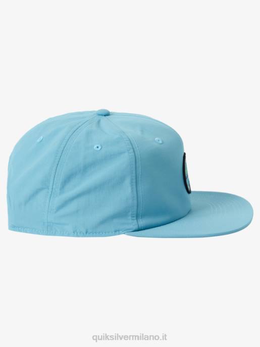 esso Quiksilver uomini cappello snapback idro intelligente blu delfinio HTZR1700