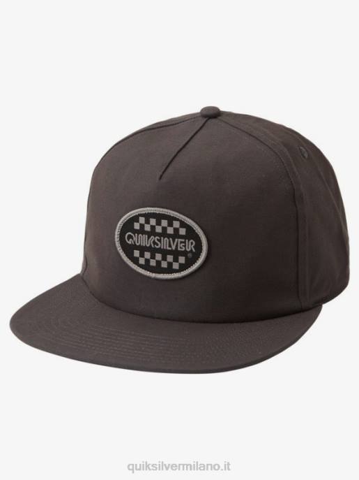 esso Quiksilver uomini cappello snapback patch mate asfalto HTZR1693