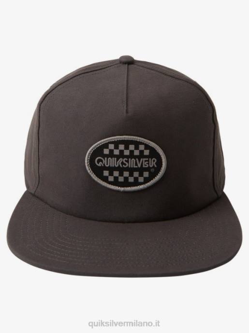esso Quiksilver uomini cappello snapback patch mate asfalto HTZR1693