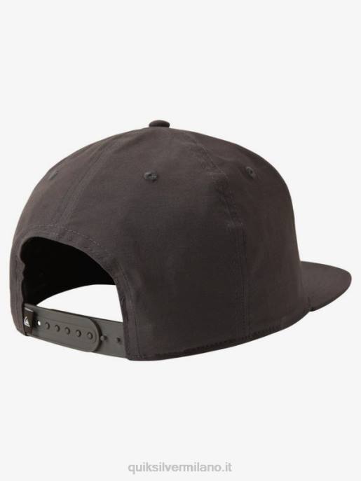 esso Quiksilver uomini cappello snapback patch mate asfalto HTZR1693