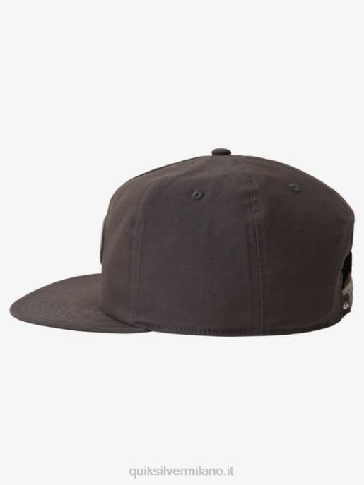 esso Quiksilver uomini cappello snapback patch mate asfalto HTZR1693