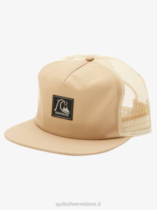 esso Quiksilver uomini cappello snapback scozzese grigio oliva HTZR756