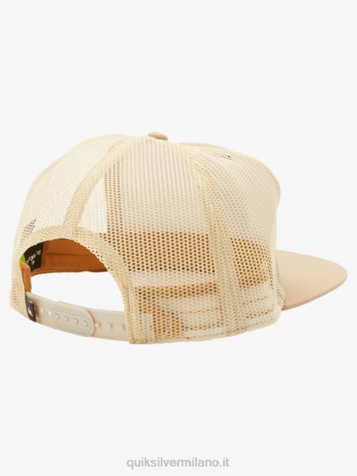 esso Quiksilver uomini cappello snapback scozzese grigio oliva HTZR756