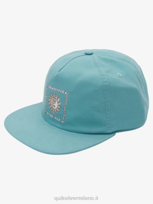 esso Quiksilver uomini cappello snapback surfwash blu bretone HTZR987