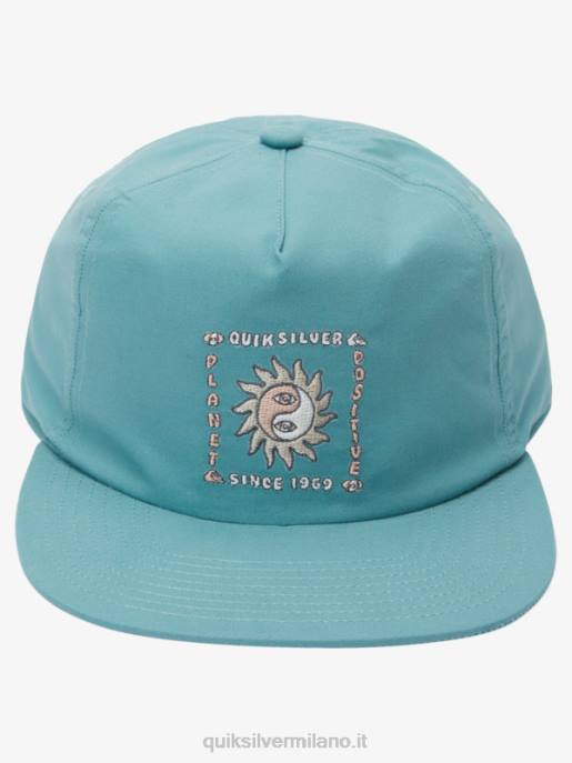 esso Quiksilver uomini cappello snapback surfwash blu bretone HTZR987
