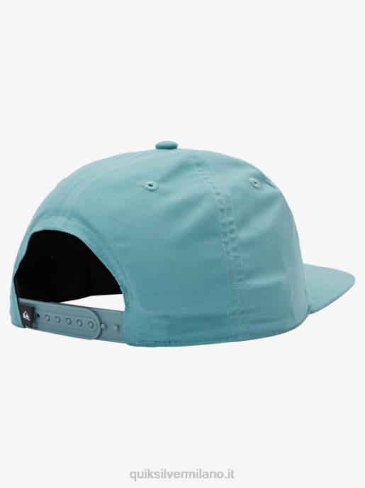 esso Quiksilver uomini cappello snapback surfwash blu bretone HTZR987