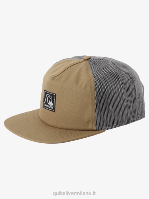 esso Quiksilver uomini cappello trucker a pinna singola timo HTZR1715