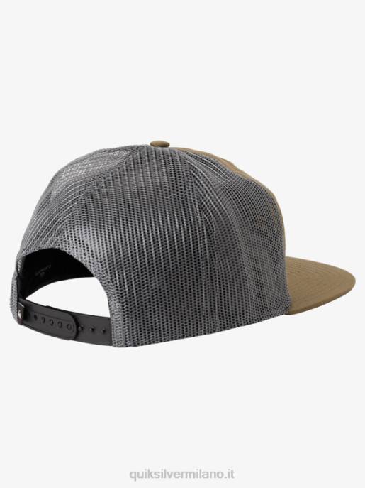 esso Quiksilver uomini cappello trucker a pinna singola timo HTZR1715