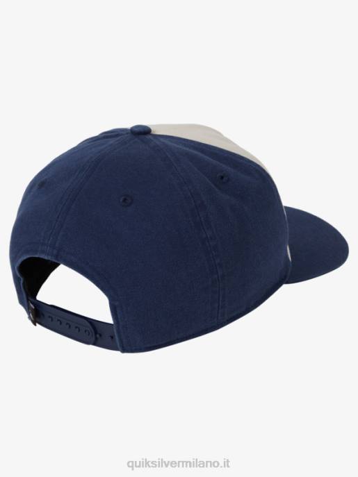 esso Quiksilver uomini fare un cappello da baseball da escursione blazer blu scuro HTZR1150