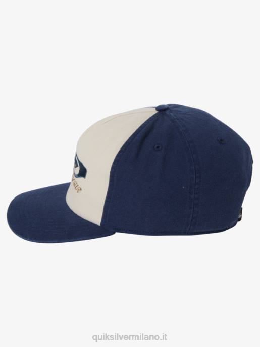 esso Quiksilver uomini fare un cappello da baseball da escursione blazer blu scuro HTZR1150
