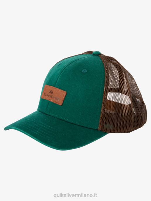 esso Quiksilver uomini giù per il cappello da camionista fogliame HTZR663
