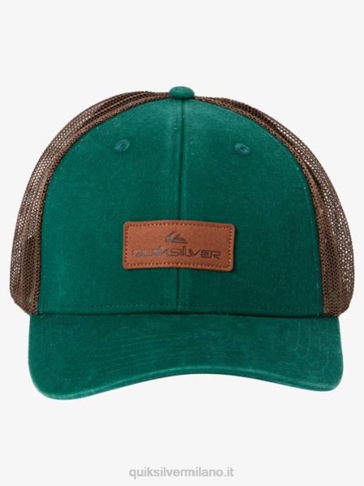 esso Quiksilver uomini giù per il cappello da camionista fogliame HTZR663