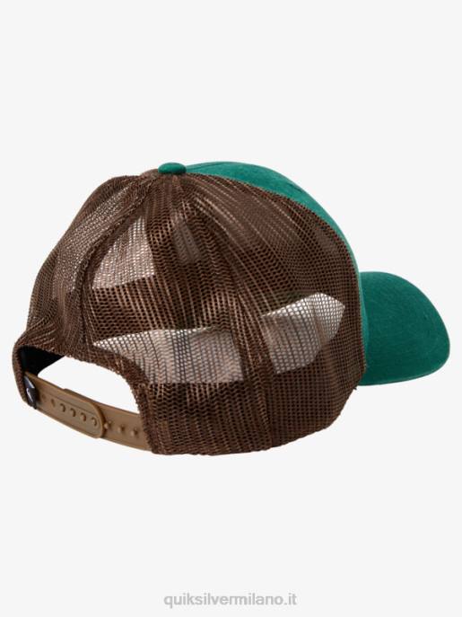 esso Quiksilver uomini giù per il cappello da camionista fogliame HTZR663