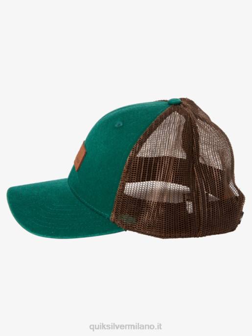 esso Quiksilver uomini giù per il cappello da camionista fogliame HTZR663