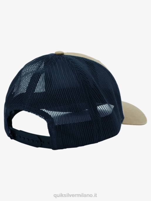 esso Quiksilver uomini giù per il cappello da camionista piazza tortora HTZR662