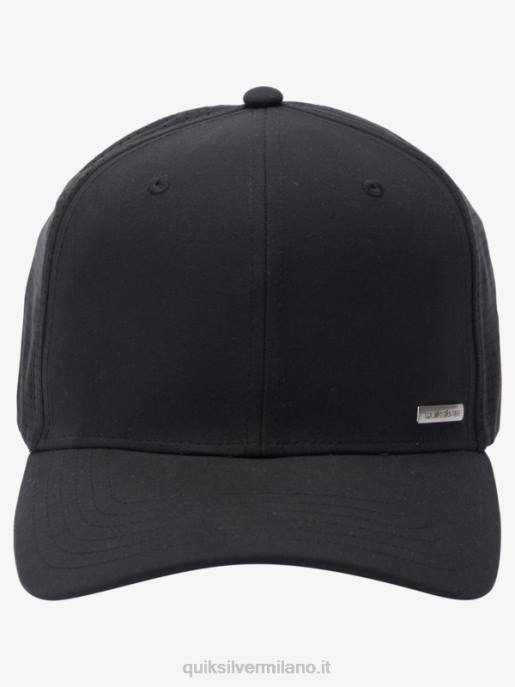 esso Quiksilver uomini net tech plus cappello da baseball nero HTZR851