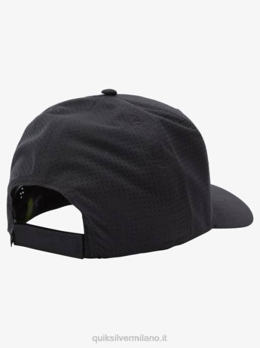 esso Quiksilver uomini net tech plus cappello da baseball nero HTZR851