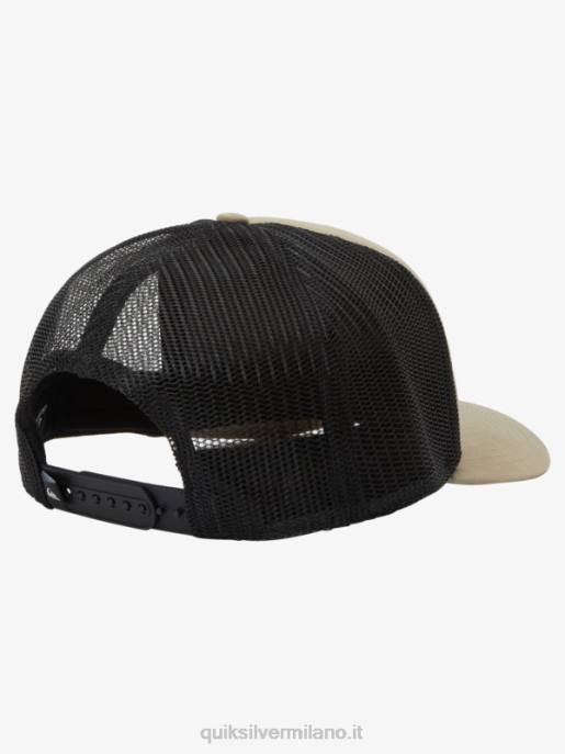 esso Quiksilver uomini onnipotente cappello snapback grigio oliva HTZR488