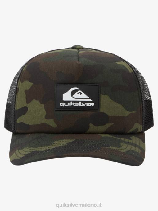 esso Quiksilver uomini onnipotente cappello snapback mimetico bosco HTZR487
