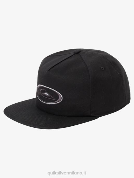 esso Quiksilver uomini significa cappello snapback doggin nero HTZR1695