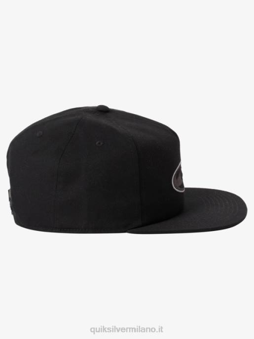 esso Quiksilver uomini significa cappello snapback doggin nero HTZR1695