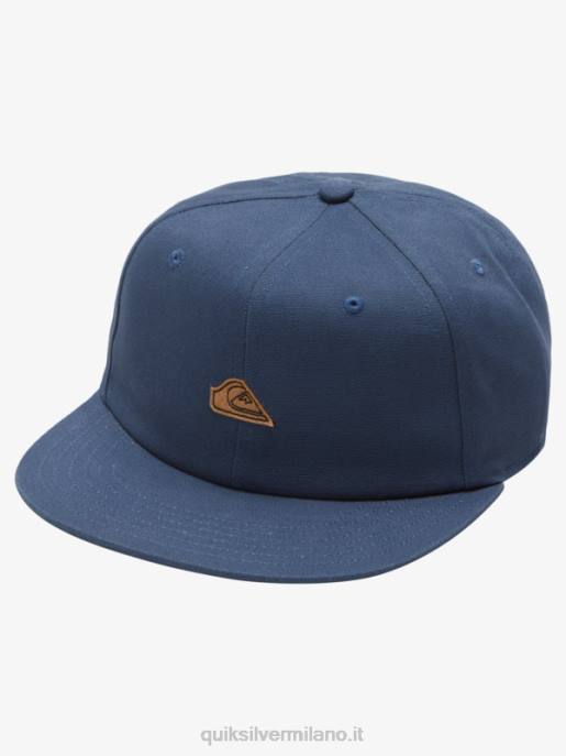 esso Quiksilver uomini snapback del cappuccio gasato lavagna scura HTZR1643