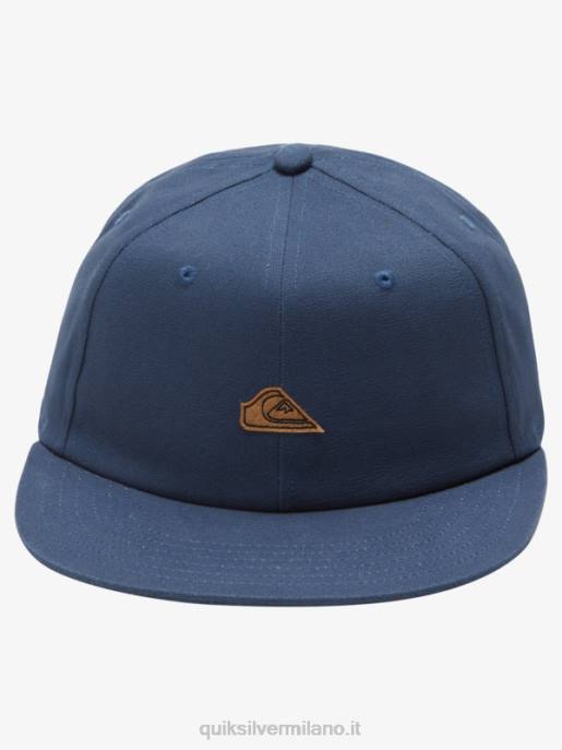 esso Quiksilver uomini snapback del cappuccio gasato lavagna scura HTZR1643