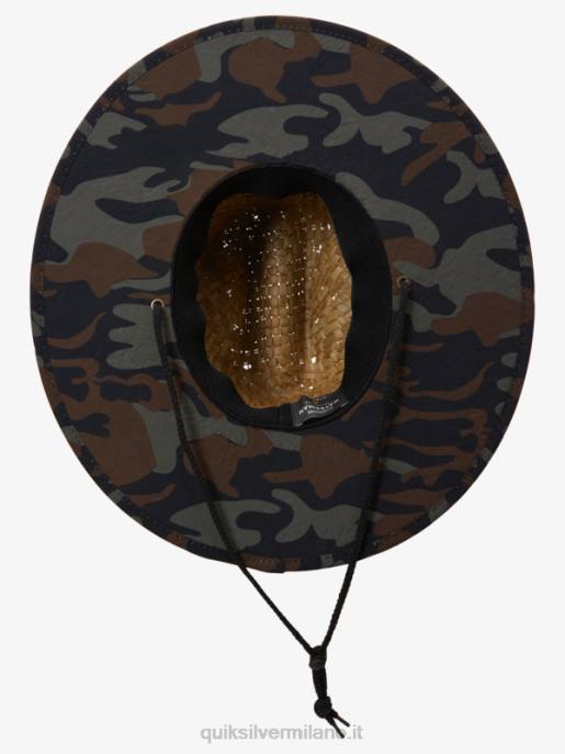 esso Quiksilver uomini waterman outsider cappello da bagnino in paglia mimetico HTZR834
