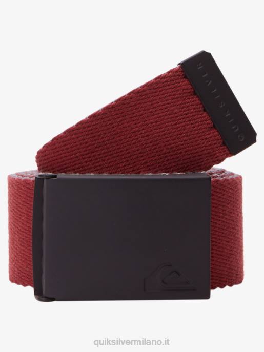 esso Quiksilver uomini la cintura in tessuto di marmellata Marsala HTZR45