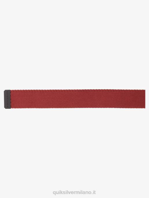 esso Quiksilver uomini la cintura in tessuto di marmellata Marsala HTZR45