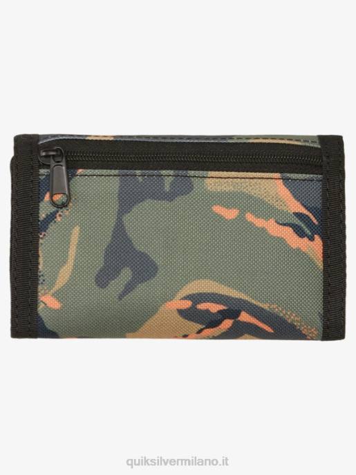 esso Quiksilver uomini il portafoglio ripiegabile stampato ogni giorno camo - spiaggia HTZR740